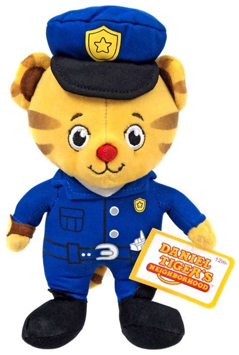 Daniel Tiger's Neighborhood Daniel Tiger Plush [Police Uniform ...