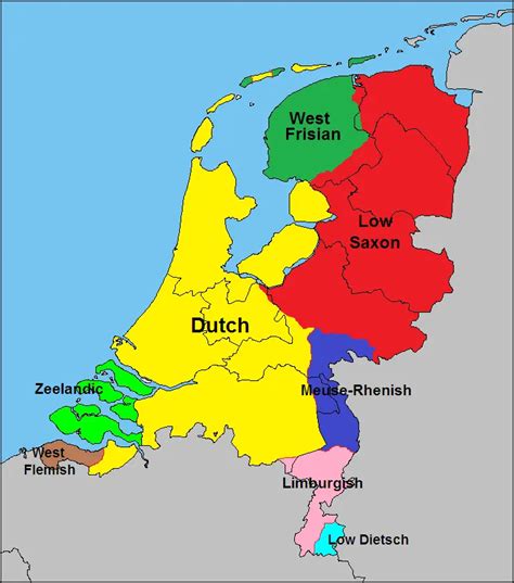 Languages Of Netherlands | 3 Official & 2 Non-Official