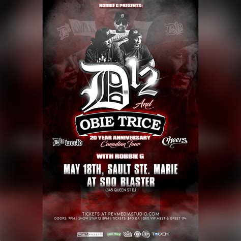 D12 & Obie Trice Live at Soo Blaster — Downtown Association