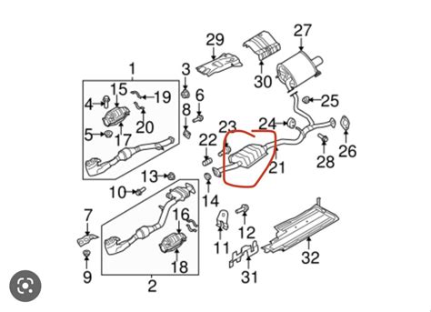 Help with diagram of exhaust | Subaru Outback Forums