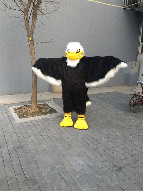 2018 New Eagle Mascot Costume Adult Size Halloween Outfit Fancy Dress ...