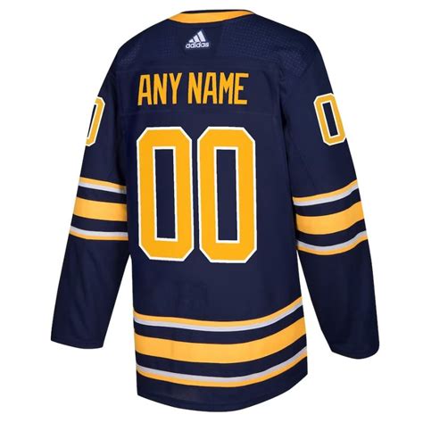 Buffalo Sabres Custom Jersey Navy Jersey Teams