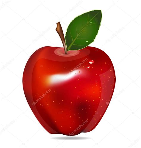 Vector: apple logo image | Apple logo vector — Stock Vector © Glopphy ...