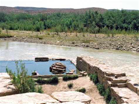 The hot springs: Hot Springs Trail, Big Bend National Park, Texas