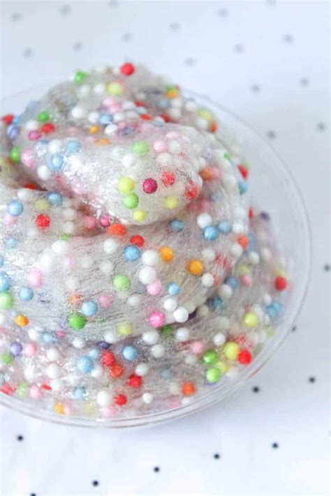 How to make Crunchy Slime with Foam Beads - A Sparkle of Genius