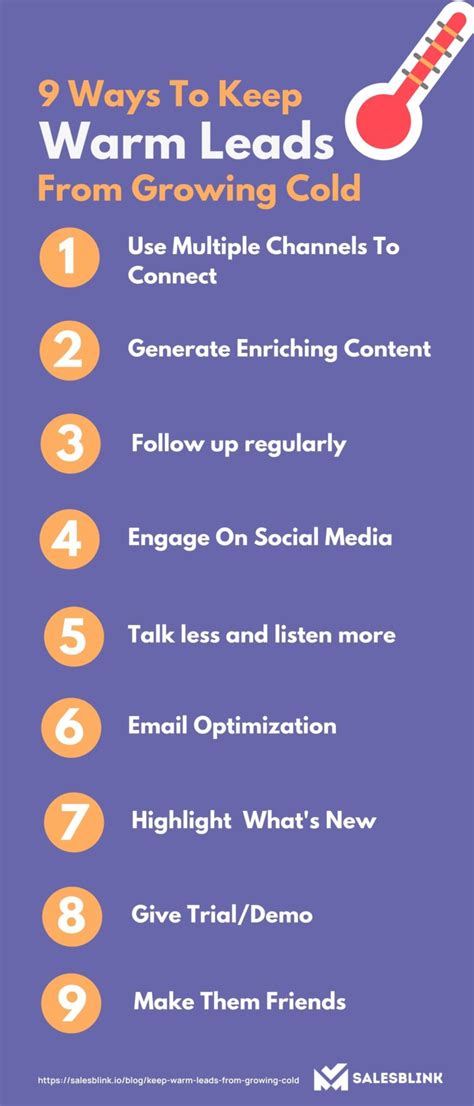 9 Actionable Tips To Nurture Warm Leads Like A Pro