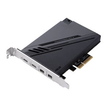 ASUS Thunderbolt 4 PCI Express Add-in Card with 100W PD Charge LN116298 - 90MC09P0-M0EAY0 | SCAN UK