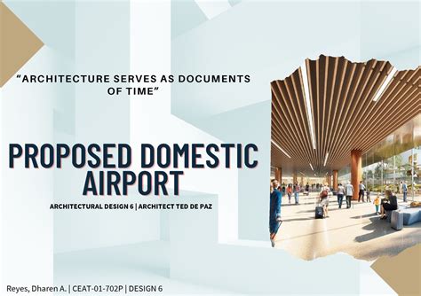 Domestic airport - presentaion