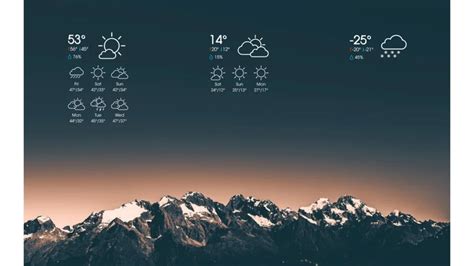 Weather Desk (UPDATED) Rainmeter Skin