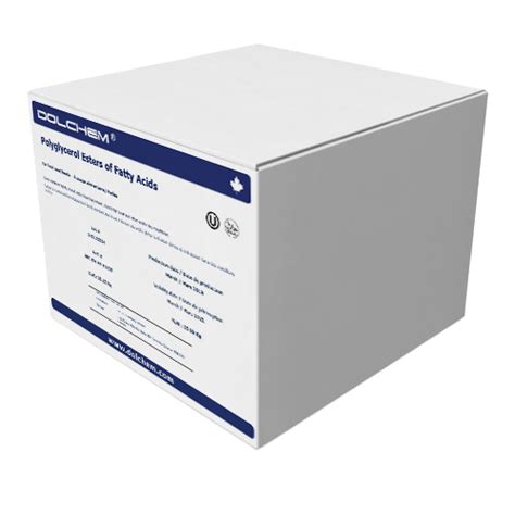 Polyglycerol Esters of Fatty Acids - DOLCHEM