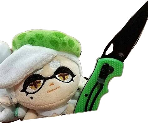 Download Marie Splatoon Splatoon2 Meme Green Knife - Nintendo 10-inch ...