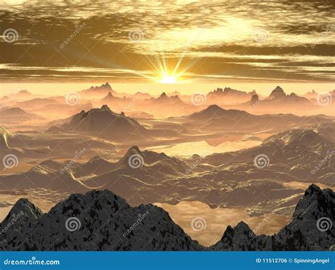 Snowy Mountain Sunrise | Wallpapers Gallery