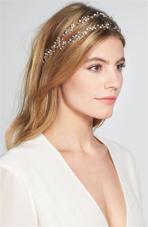 Brides & Hairpins 'Gia' Double Banded Halo Headpiece | Nordstrom