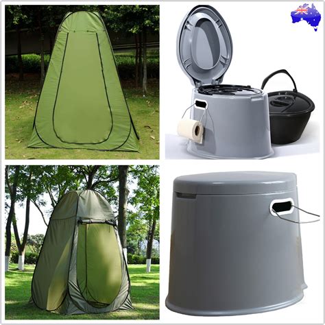 6L Outdoor Portable Toilet Camping Potty Caravan Travel Tent Hiking ...