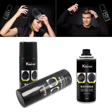 Hair Fibers Keratin Thickening Spray Hair Building Fibers Spray Hair ...