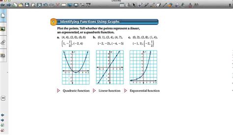 Linear Quadratic Exponential Graphs