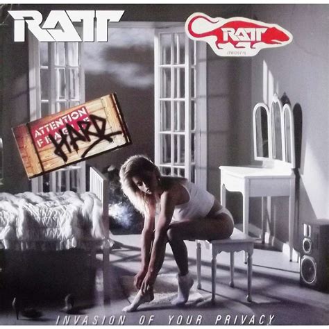 Invasion of your privacy by Ratt, LP with vinyl59 - Ref:117772584