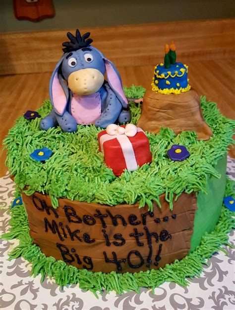 Eeyore birthday cake | Birthday cake, Cake, Desserts