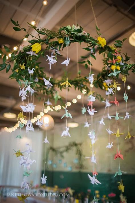 2015: The Year in Weddings | Origami wedding, Wedding centerpieces ...