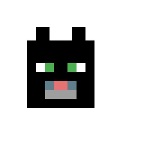 Black Cat Pixel Art Minecraft - It actually helps alot, if you have full sup, black cat,and all ...