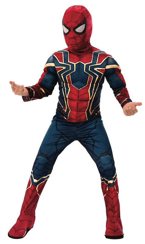 Buy Rubie's Costume Marvel: Avengers Endgame Deluxe Iron Spider Costume & Mask Costume (pack of ...