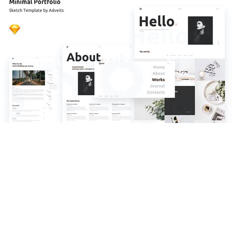 Free Personal Portfolio HTML Template - MasterBundles