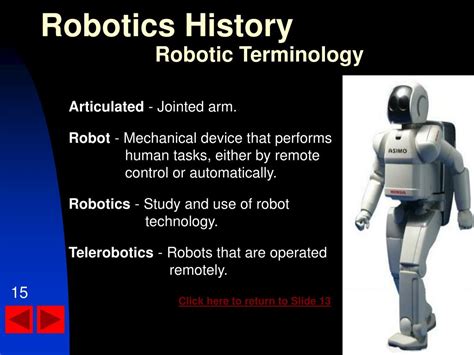 PPT - Robotics History PowerPoint Presentation, free download - ID:5311098