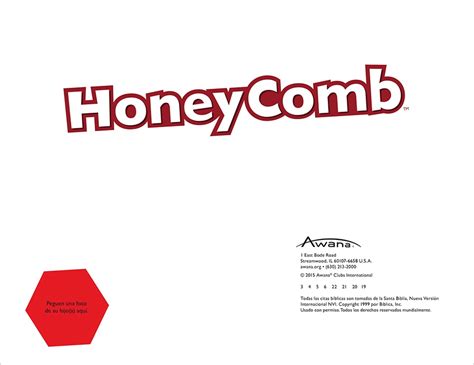 Manuales de Cubbies - HoneyComb – Awana