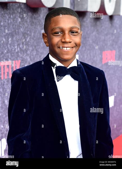 Keiyon Cook attending the UK premiere of Top Boy at the Hackney ...