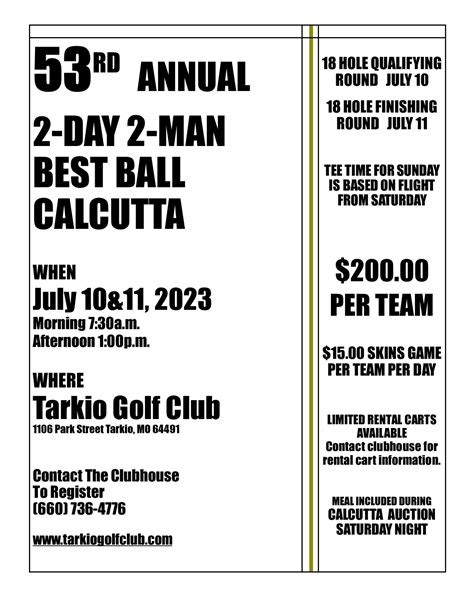 2023 Tournament posters 6 – Tarkio Golf Club Inc.