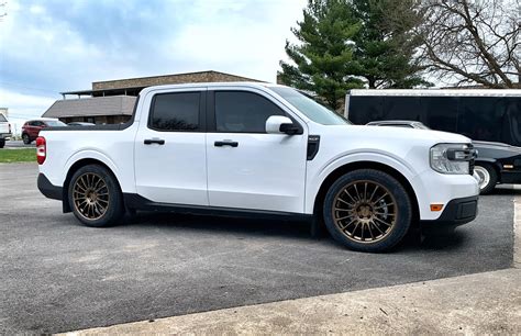 White Maverick on Silvers Coilovers + 20" Vision Wheels in Bronze | MaverickTruckClub - 2022 ...