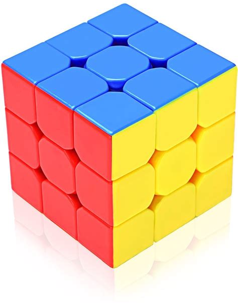 Emob Stickerless 3x3x3 High Speed Magic Rubik Cube Puzzle Toy ...