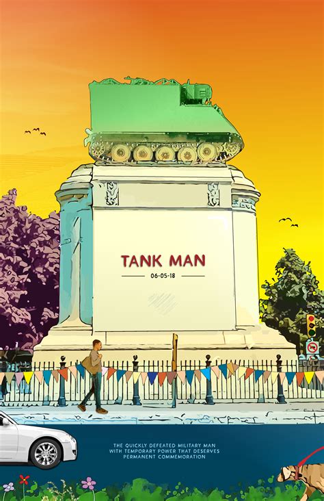 The Stonewall Tank Man Statue — Ryan Myers