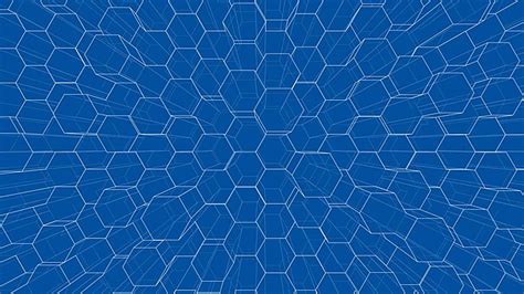 Abstract Background Of Hexagons Outline Vector Science Outline Computer Vector, Science, Outline ...