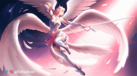 Star Guardian Kayle splash art concept by me! : r/leagueoflegends