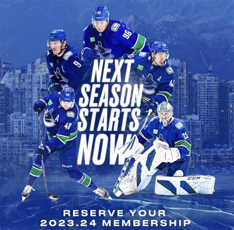 Canucks season ticket campaign reveals a new five-player core | Offside