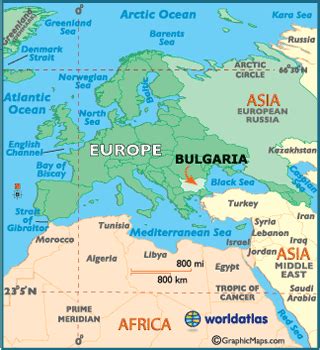 Bulgaria Map / Geography of Bulgaria / Map of Bulgaria - Worldatlas.com