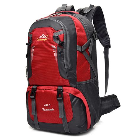 40L Outdoor Backpack Camping Hiking Backpack Sports Bag Men Women Waterproof Travel Trekk ...