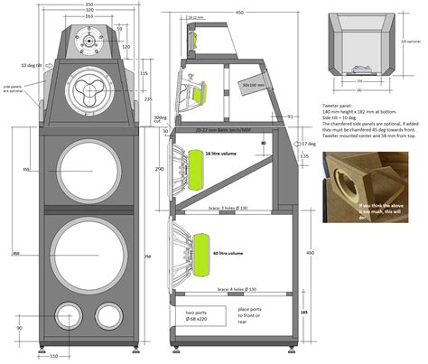 Diy Subwoofer Box, Subwoofer Wiring, Subwoofer Box Design, Speaker Box ...