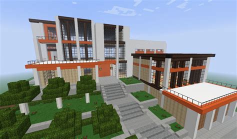 Massive Modern House Minecraft Map