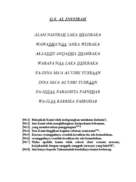 Al Insyirah | PDF