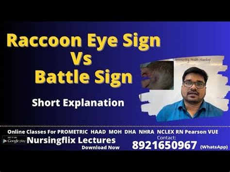 Raccoon Eye Sign Vs Battle Sign l Short Explanation - YouTube