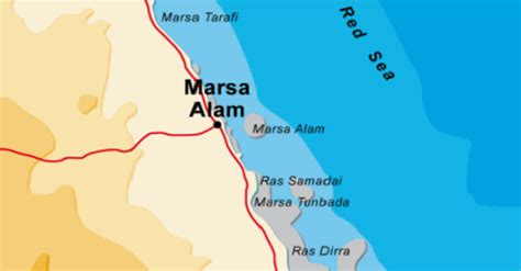 Egypt Map Marsa Alam