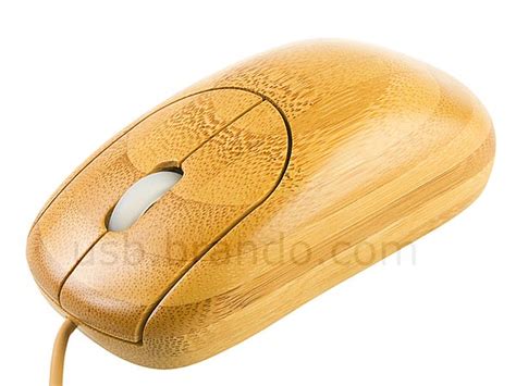 USB Bamboo Computer Keyboard and Mouse | Gadgetsin