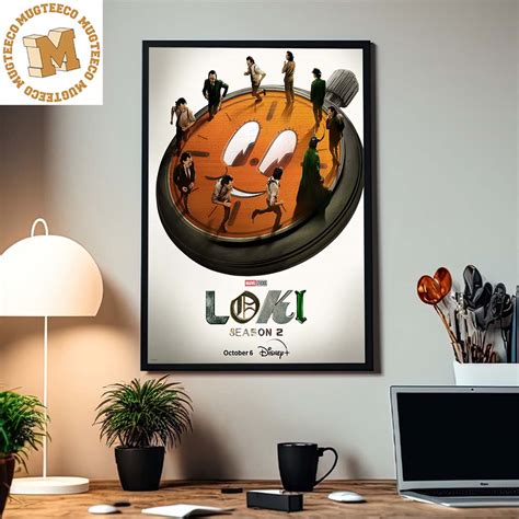 Loki Season 2 First Official Poster Loki And Miss Minutes Home Decor ...