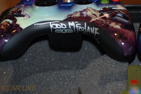 Xbox 360 Halo 3 Controller Signed by Todd McFarlane - Halo 3 Xbox 360 Accessories | Full Size ...