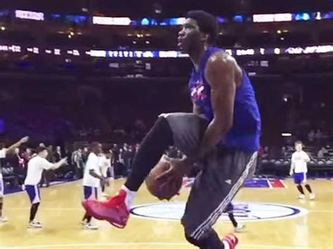 Joel Embiid dunk videos surfacing - Business Insider