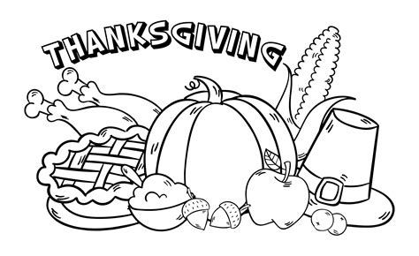 Thanksgiving Feast - 10 Free PDF Printables | Printablee