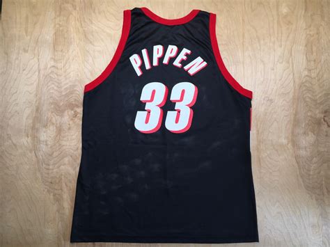 Scottie Pippen Jersey Champion Portland Blazers Rip City NBA - Etsy