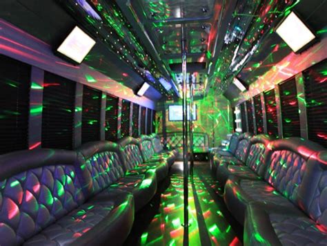 party bus interior - Gauge Magazine